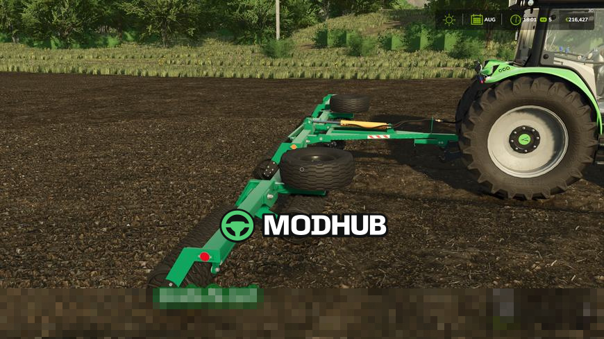 Мод на Катки KKZ 6 — 9.2 для Фермер Симулятор 25