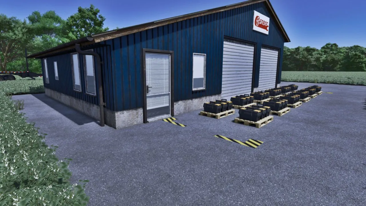 Ефективна Виробнича Станція Maintenance Production для Farming Simulator 25