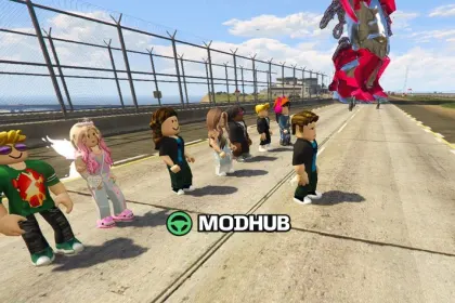 Доповнення AddonPed для GTA 5 — 2
