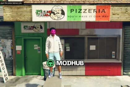 Pizza Delivery Job v1.0 for GTA 5