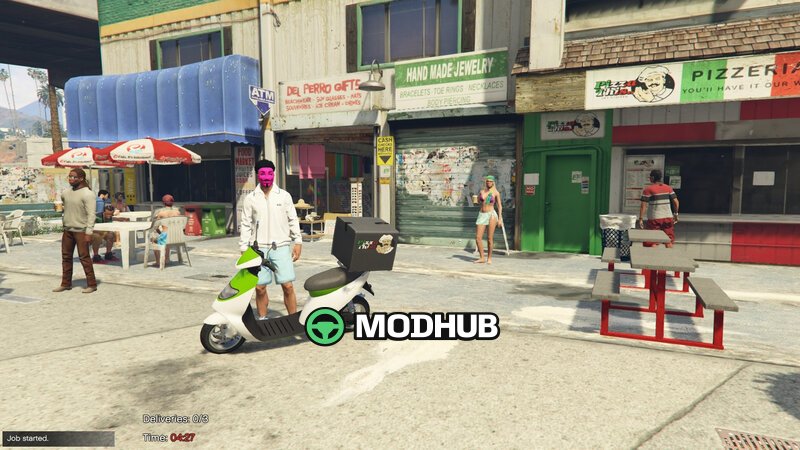 Pizza Delivery Job v1.0 for GTA 5