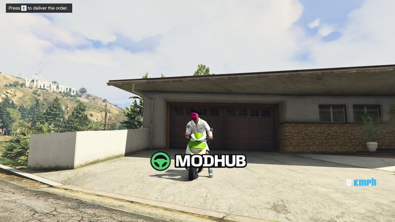 Pizza Delivery Job v1.0 for GTA 5