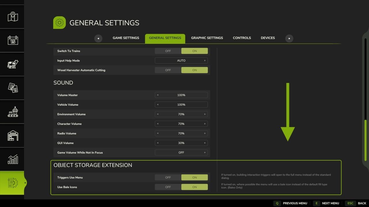 Effective Object Storage Extension for Farming Simulator 25 - More Control over Storage
