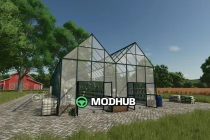 Гідропонічна теплиця для вирощування трав V1.0 FS25