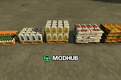 Палети для сільського господарства Turkish Agricultural Pallets V1.1 для FS25