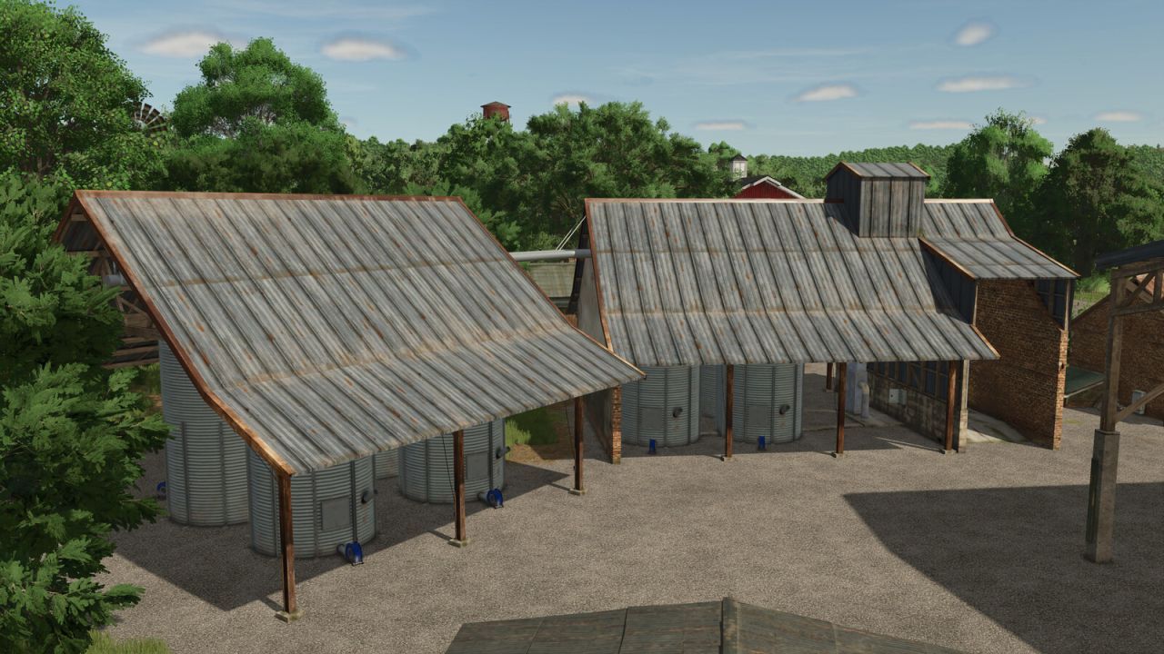 Effizienter Silos Ivoy Cereal mit 500000 l für Getreide in Farming Simulator 25