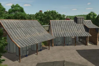 Effizienter Silos Ivoy Cereal mit 500000 l für Getreide in Farming Simulator 25 — 2