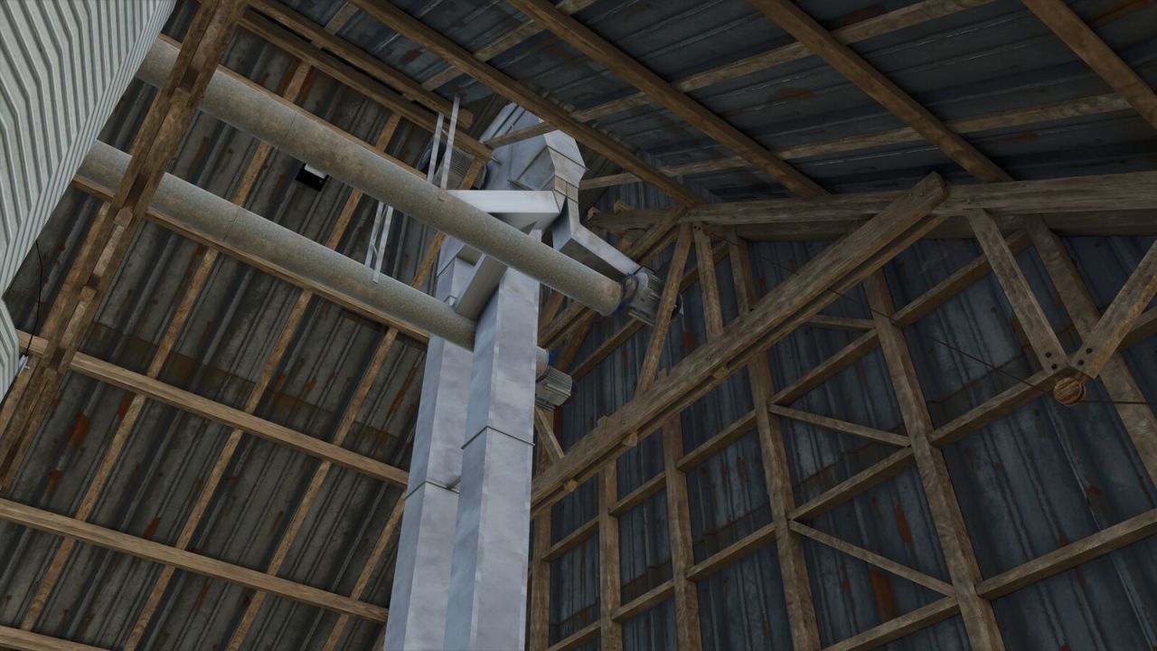 Effizienter Silos Ivoy Cereal mit 500000 l für Getreide in Farming Simulator 25