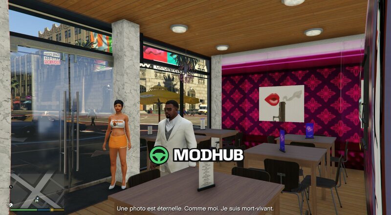 Hooters Bar Vinewood [Addon] для GTA 5