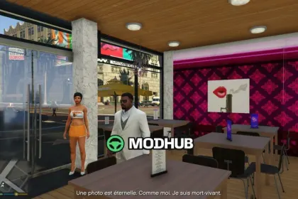 Hooters Bar Vinewood [Addon] для GTA 5 — 3