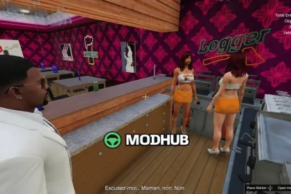 Hooters Bar Vinewood [Addon] для GTA 5 — 4