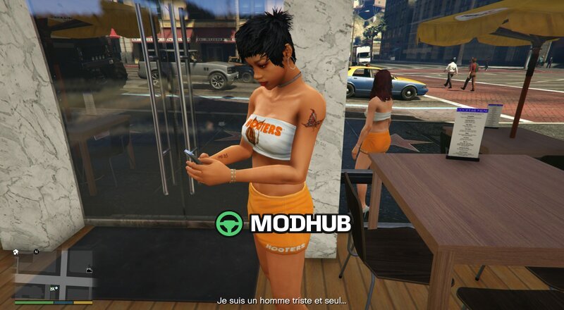 Hooters Bar Vinewood [Addon] для GTA 5