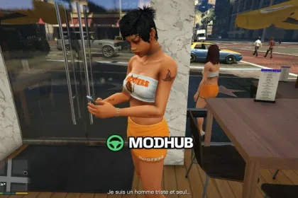 Hooters Bar Vinewood [Addon] для GTA 5 — 5