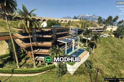 Франклін New Mansion для GTA 5 — 3
