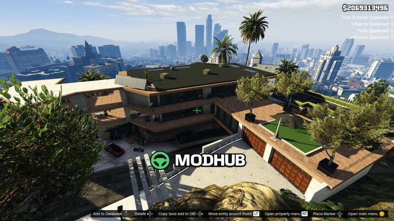 Франклін New Mansion для GTA 5