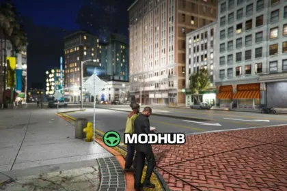 White LED Streetlights 3.0 ENHANCED for GTA 5 — 2