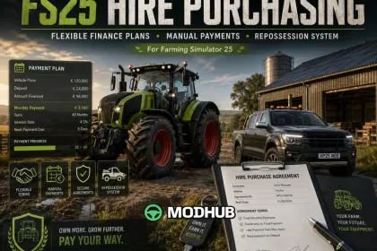 Фінансування та купівля в розстрочку v2.0 для FS25