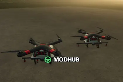 Агро-дрон AeroSpray S70L V1.0 для FS25