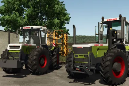 Legendarny Traktor Claas Xerion 2500/3000 (1997/1999) — Moc 250–315 KM dla FS25 — 1