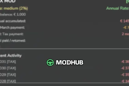 Податковий мод V1.1.6 для FS25