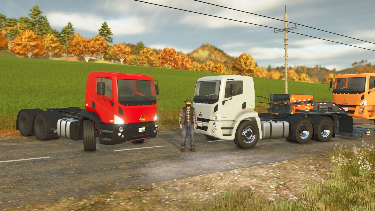 Potężny Ciągnik Siodłowy Agrale 18000 Brasil — 600/700 KM do Transportu w FS25