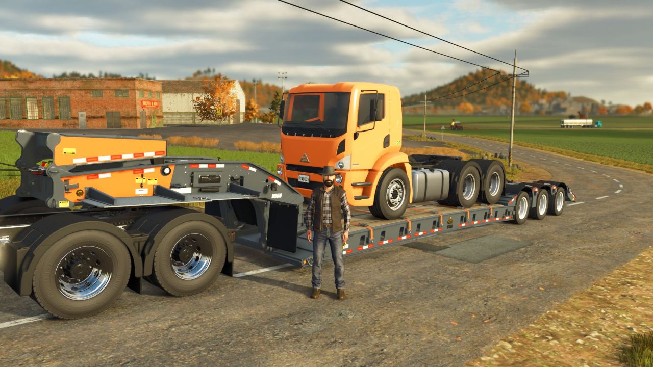 Powerful Truck-Tractor Agrale 18000 Brasil — 600/700 hp for Transport in FS25