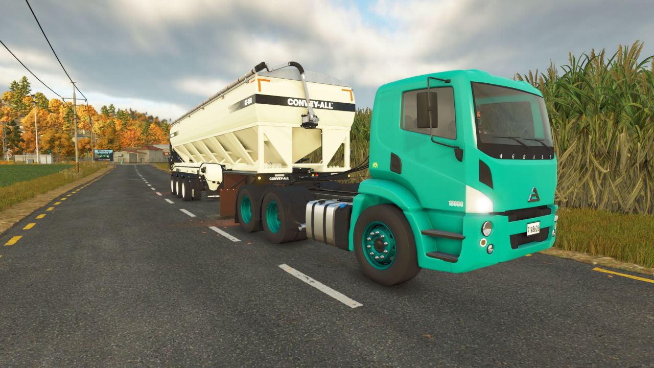 Powerful Truck-Tractor Agrale 18000 Brasil — 600/700 hp for Transport in FS25