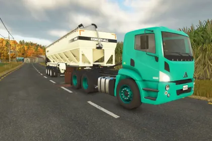 Powerful Truck-Tractor Agrale 18000 Brasil — 600/700 hp for Transport in FS25 — 3