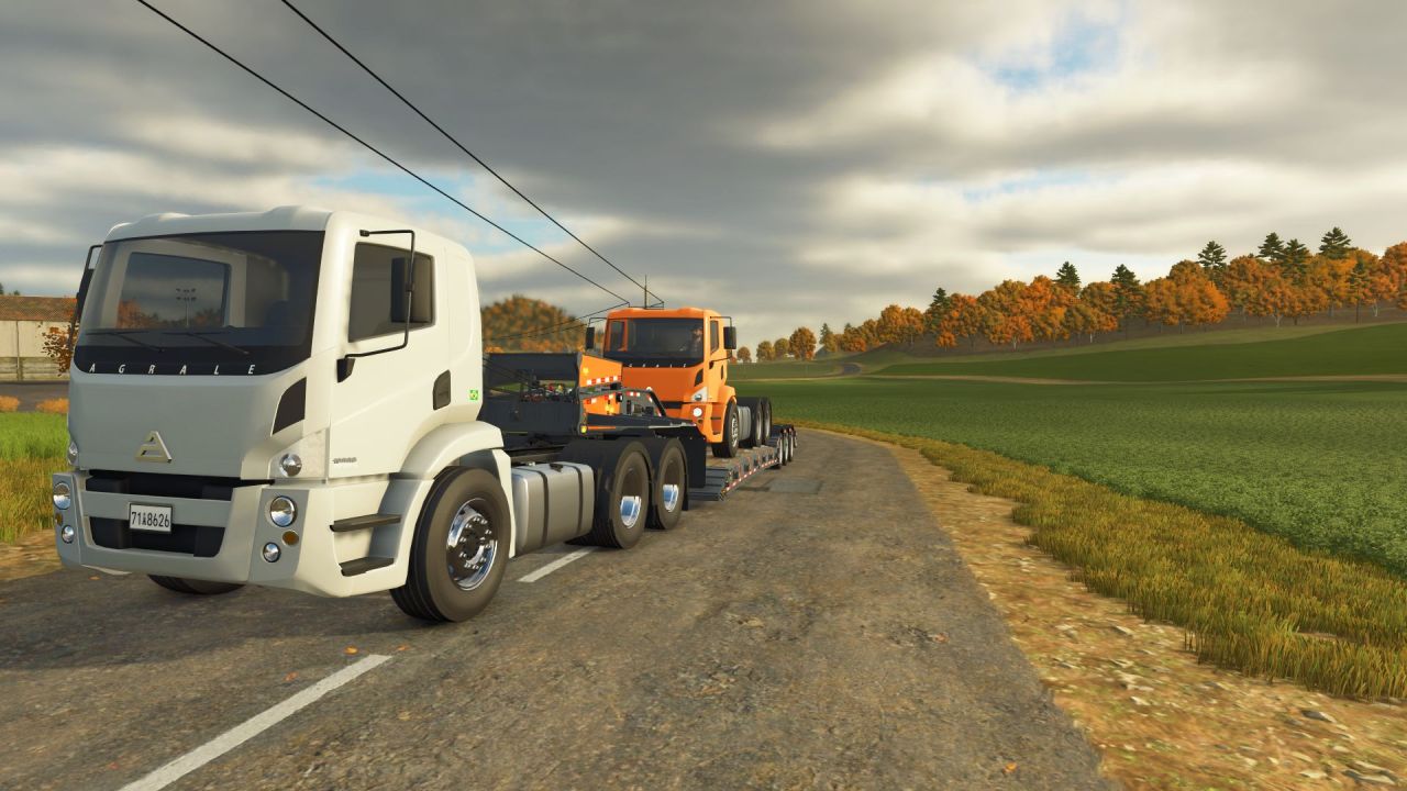 Powerful Truck-Tractor Agrale 18000 Brasil — 600/700 hp for Transport in FS25