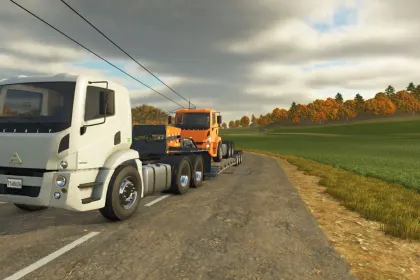 Powerful Truck-Tractor Agrale 18000 Brasil — 600/700 hp for Transport in FS25 — 4