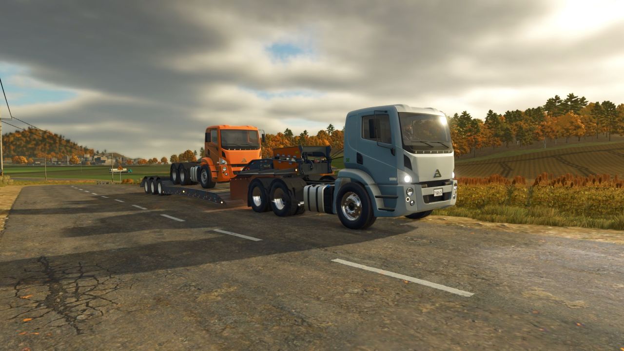 Powerful Truck-Tractor Agrale 18000 Brasil — 600/700 hp for Transport in FS25