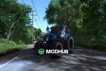 Трактор New Holland T7 Escobar V1.0 для FS25