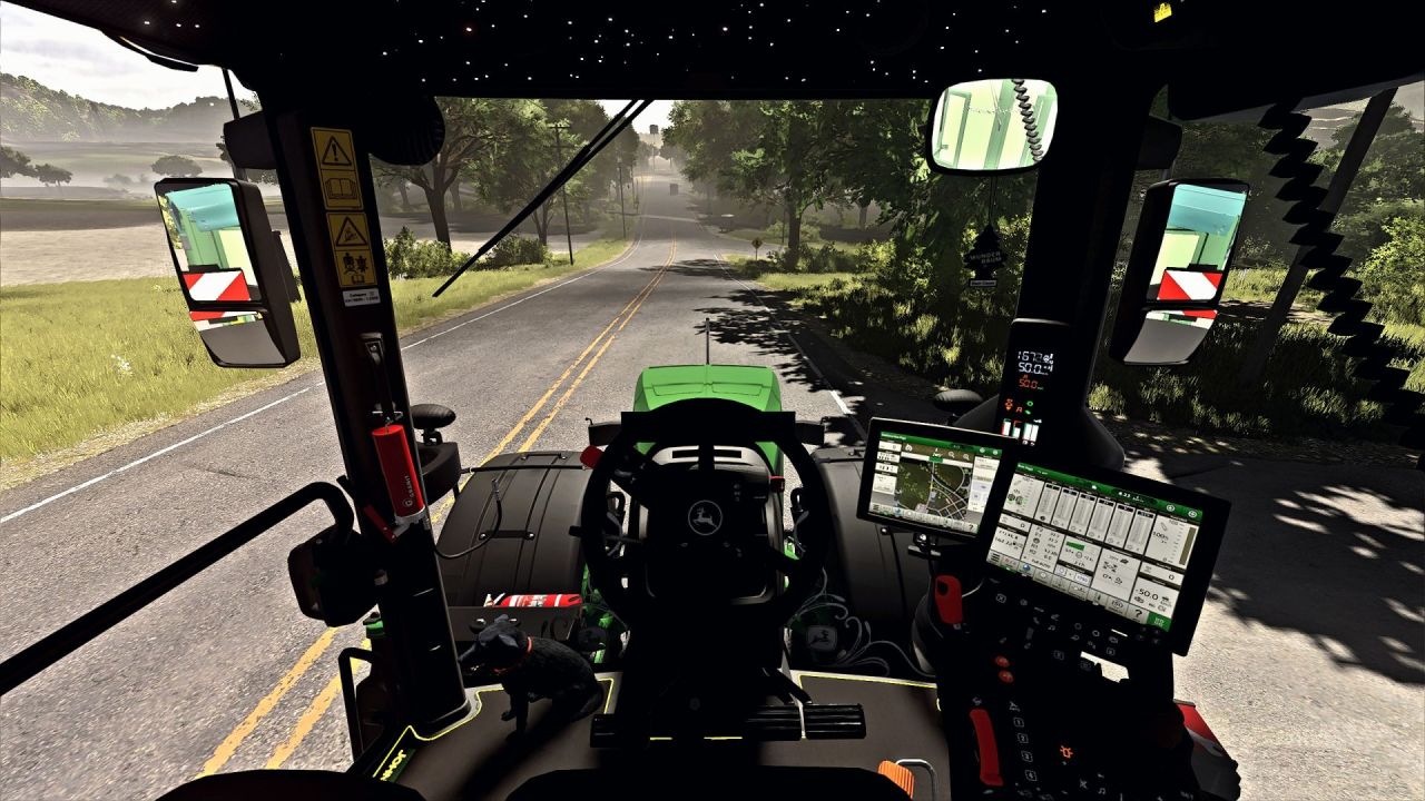 Потужний Трактор John Deere 8R Lohner Ossi Edit для Farming Simulator 25 — Тюнінг, Декор та ILS