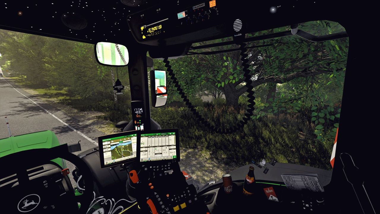 Потужний Трактор John Deere 8R Lohner Ossi Edit для Farming Simulator 25 — Тюнінг, Декор та ILS