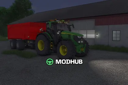 Трактор John Deere 6R Edit V1.0 для FS25