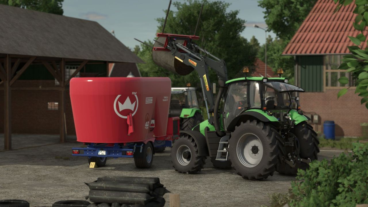 Legendary Tractor Deutz-Fahr Mk3 (Agrotron 105/110/115) for Farming Simulator 25