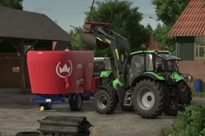 Legendary Tractor Deutz-Fahr Mk3 (Agrotron 105/110/115) for Farming Simulator 25 — 2