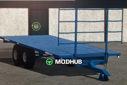 Причіп Marston Bale 22ft Trailer 1993 V1.0 для FS25