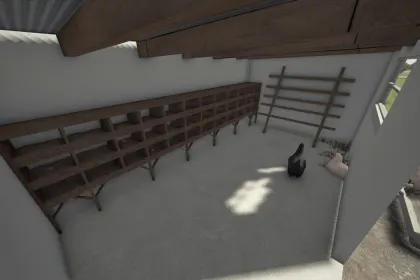 Gemütlicher Renovierter Hühnerstall Small Renovated Chicken Coop für 40 Hühner für Farming Simulator 25 — 4