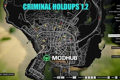 Criminal Holdups 1.2 for GTA 5