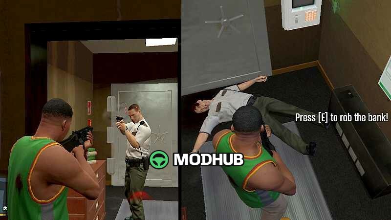 Пограбування злочинців 1.2 для GTA 5