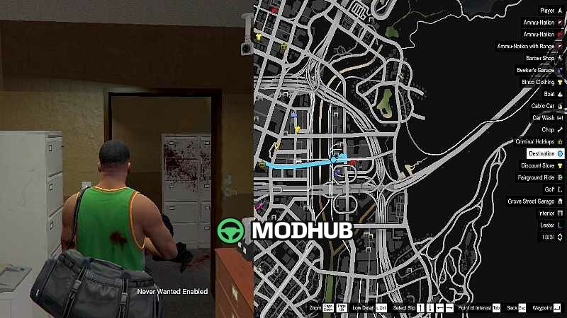 Пограбування злочинців 1.2 для GTA 5