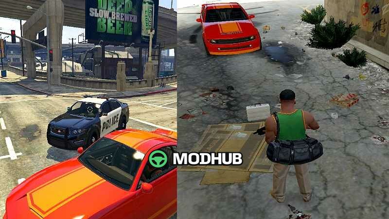 Пограбування злочинців 1.2 для GTA 5