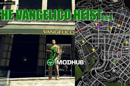 The Vangelico Heist 1.6.1 for GTA 5