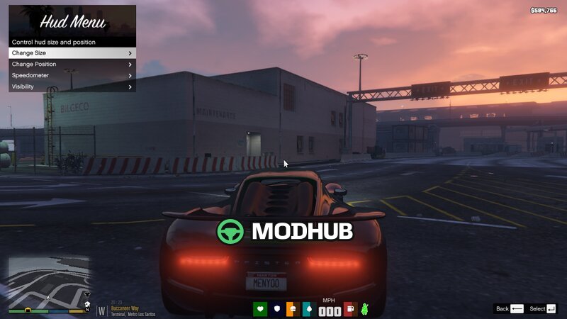 Vhud HUD for GTA 5