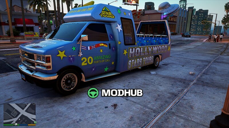 NPC Voice Mod 6 Vinewood Bustour for GTA 5