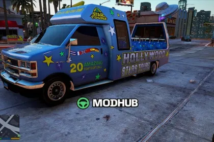 NPC Voice Mod 6 Vinewood Bustour for GTA 5 — 3