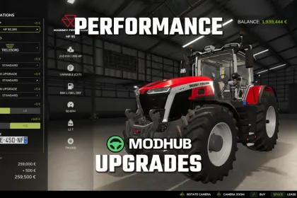 Мод Performance Upgrades V1.0 для FS25