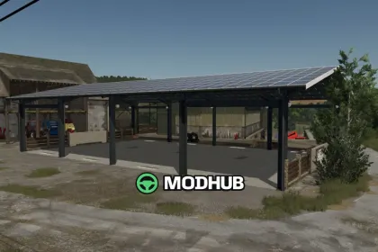 Гараж DF Premium Courtyard Garage M30 для FS25