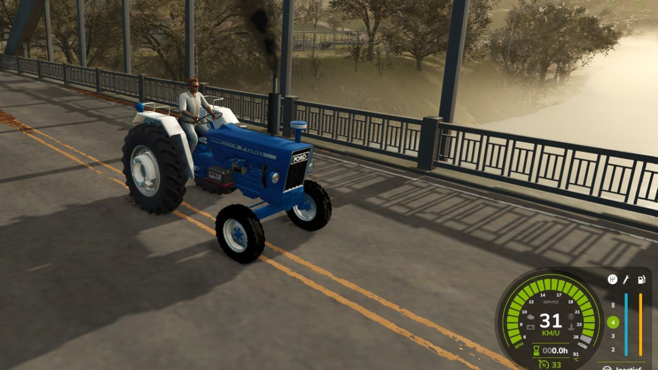 Легендарний Трактор Ford 6600 для Farming Simulator 25 — Реалістична КПП 32 км/год